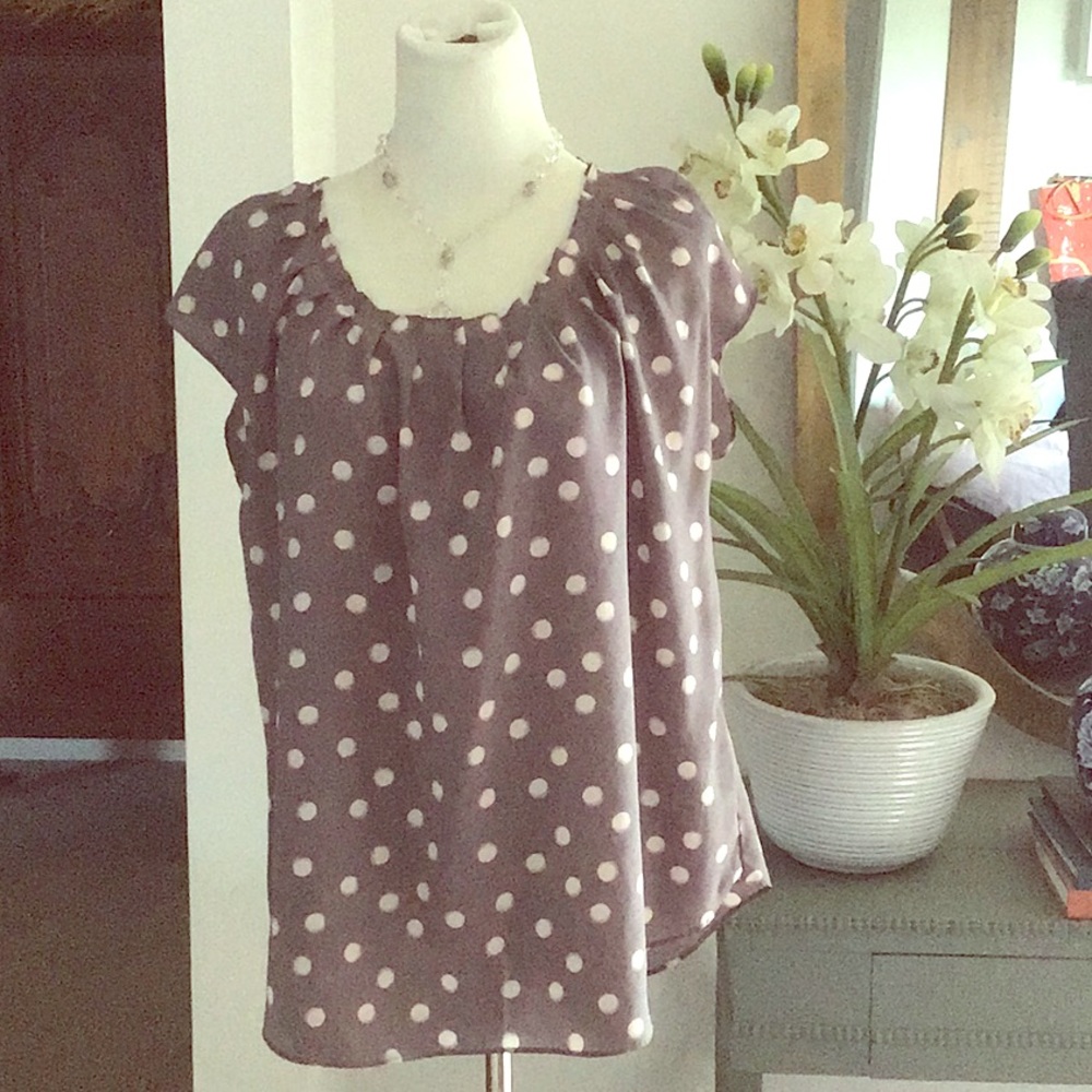 Adorable Polka Dot Top